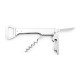 HANDY Waiter's folding knife all metal – 4-piece with corkscrew, bottle opener 236-NN-4