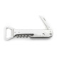 HANDY Waiter's folding knife all metal – 4-piece with corkscrew, bottle opener 236-NN-4