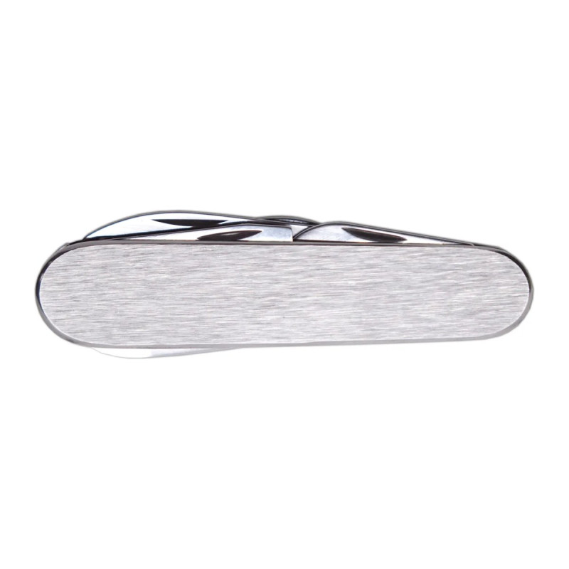 Pocket folding knife STOVKA 6-piece with corkscrew and bottle and can opener – full stainless steel