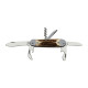 STOVKA hunting folding knife 6-piece with corkscrew, bottle opener and can opener – antler ha