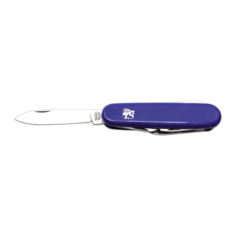 Pocket folding knife STOVKA 7-piece with scissors, corkscrew, and bottle opener and can opener 100-N