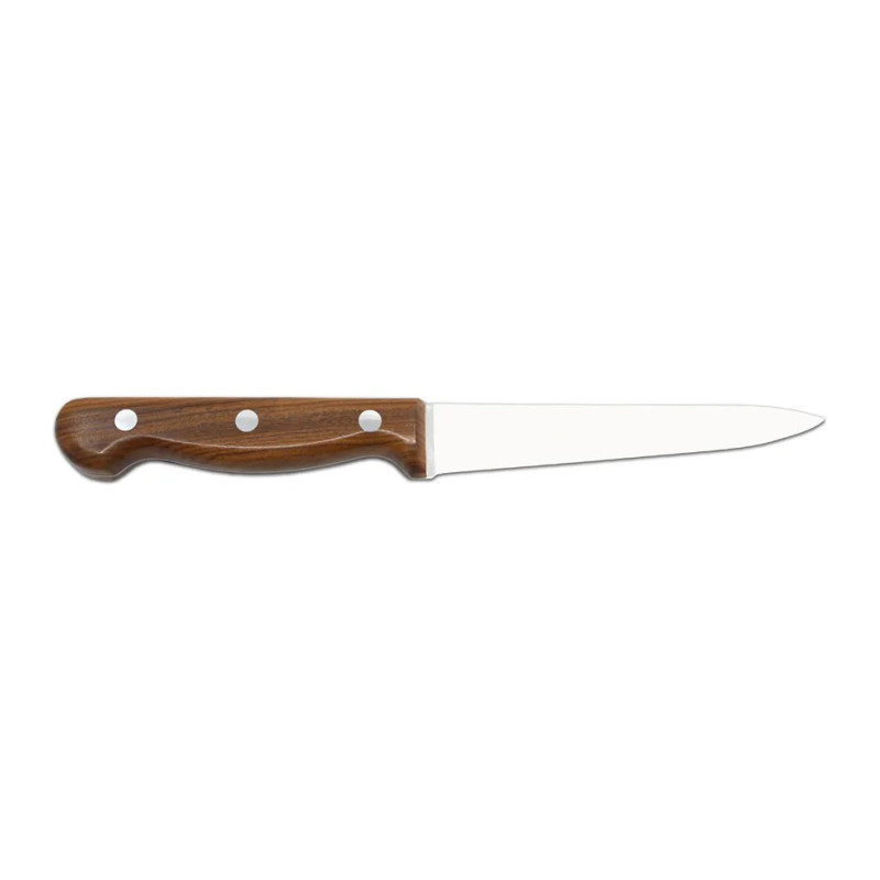 Butcher piercing knife LUX PROFI 15 cm – rosewood handle scale 304-ND-15