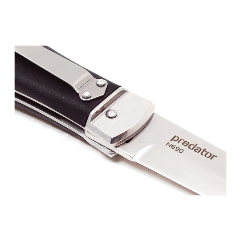 Ніж викидний PREDATOR STONEWASH з кліпсою – сталь N690 241-BH-1/STN/KLIP