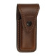 Leather sheath HABLOCK brown 220