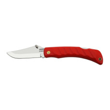 Folding knife CROCODILE red handle scale, blade with pin 243-NH-1/C
