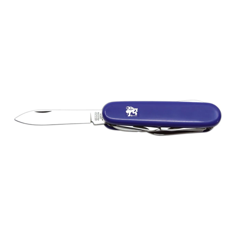 Pocket folding knife STOVKA 8-piece with scissors and pliers, screwdriver and bottle and can opener