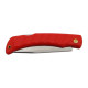 Pocket folding knife CROCODILE red handle scale 243-NH-1