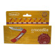 Pocket folding knife CROCODILE red handle scale 243-NH-1