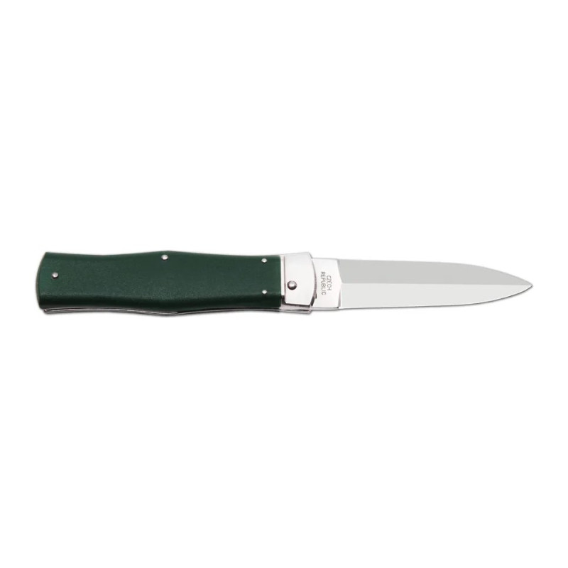 OTF knife PREDATOR green handle scale 241-NH-1