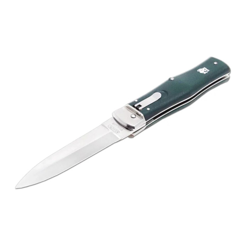 OTF knife PREDATOR green handle scale 241-NH-1