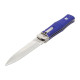 OTF knife PREDATOR blue handle scale 241-NH-1