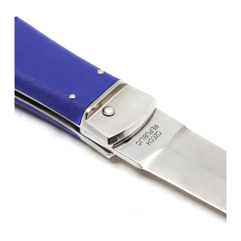 OTF knife PREDATOR blue handle scale 241-NH-1