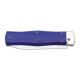 OTF knife PREDATOR blue handle scale 241-NH-1