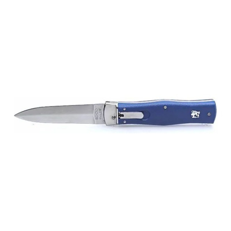 OTF knife PREDATOR blue handle scale 241-NH-1