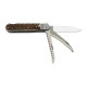 Hunting folding knife FIXIR 3-piece with saw and pick – handle scale antler 232-XP-3