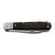 Hunting folding knife FIXIR 3-piece with saw and pricker – handle scale buffalo horn 232-XR-3