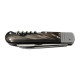 Hunting folding knife FIXIR 4-piece with saw, pick, and corkscrew – buffalo horn handle scale 232-XR-4V