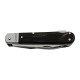 Hunting folding knife FIXIR 6-piece with saw, pick, corkscrew, and bottle and can opener – buffalo horn handle scale 232-XR-6V