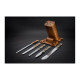 Kitchen knife set EXCLUSIVE with sharpening steel, block 68-5/P