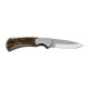 Hunting folding knife HABLOCK – antler handle scale 220-XP-1