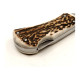 Hunting folding knife HABLOCK – antler handle scale 220-XP-1