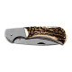 Hunting folding knife HABLOCK – antler handle scale 220-XP-1