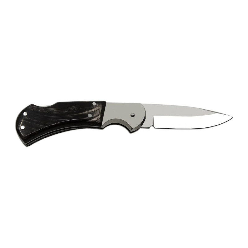 Hunting folding knife HABLOCK – buffalo horn handle scale 220-XR-1